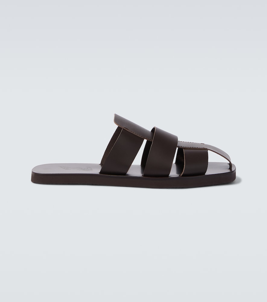 Ancient Greek Sandals Andreas leather fisherman sandals
