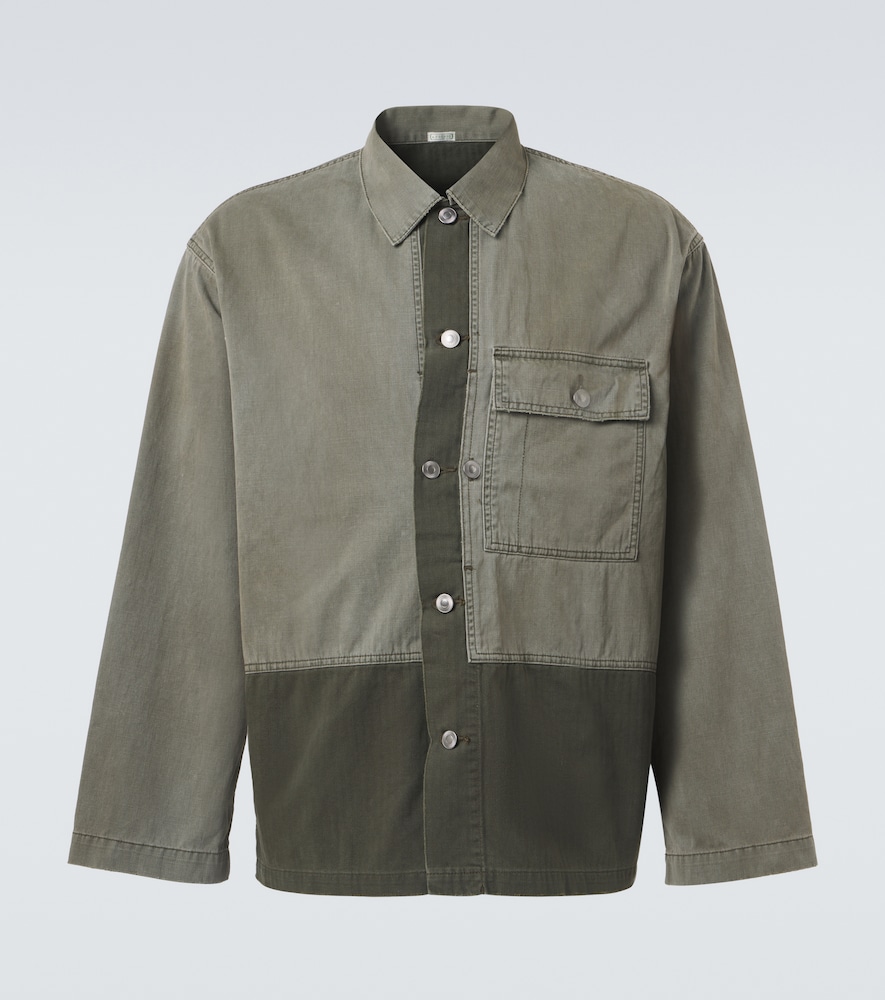 A. Presse Paneled cotton jacket