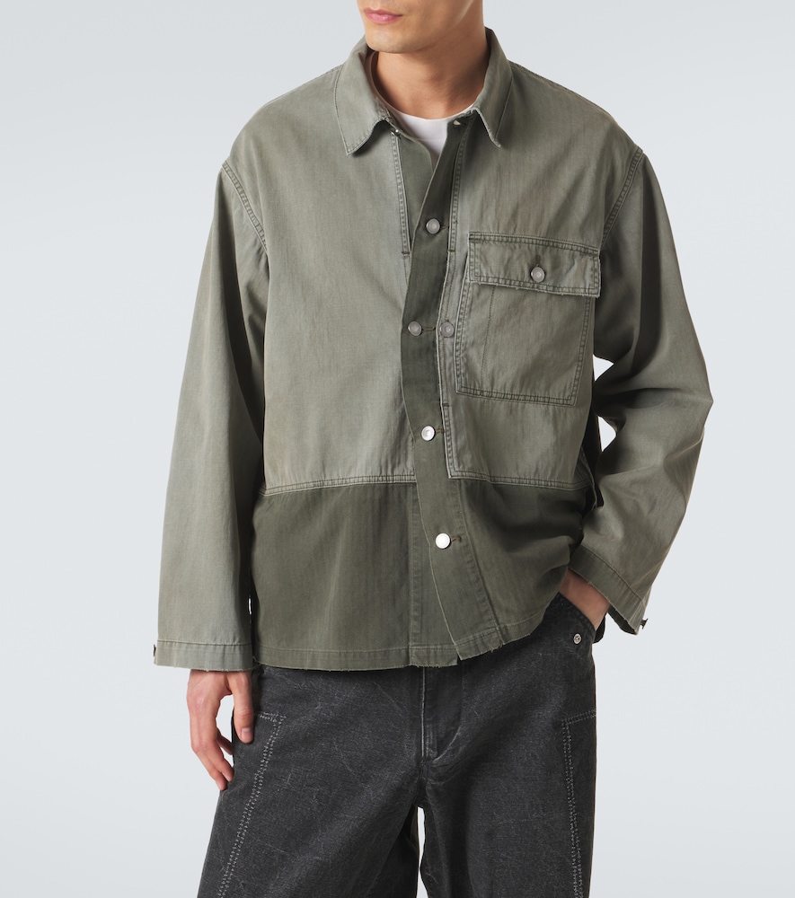 Paneled Cotton Jacket