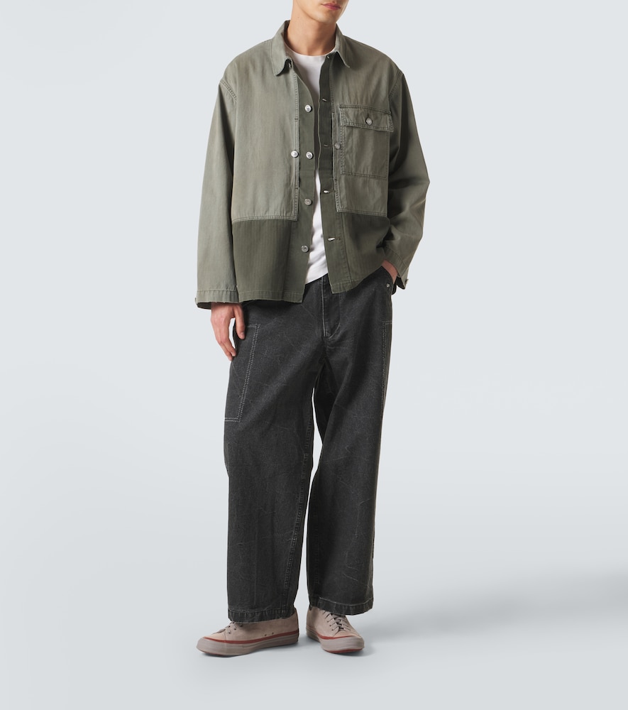 Paneled Cotton Jacket