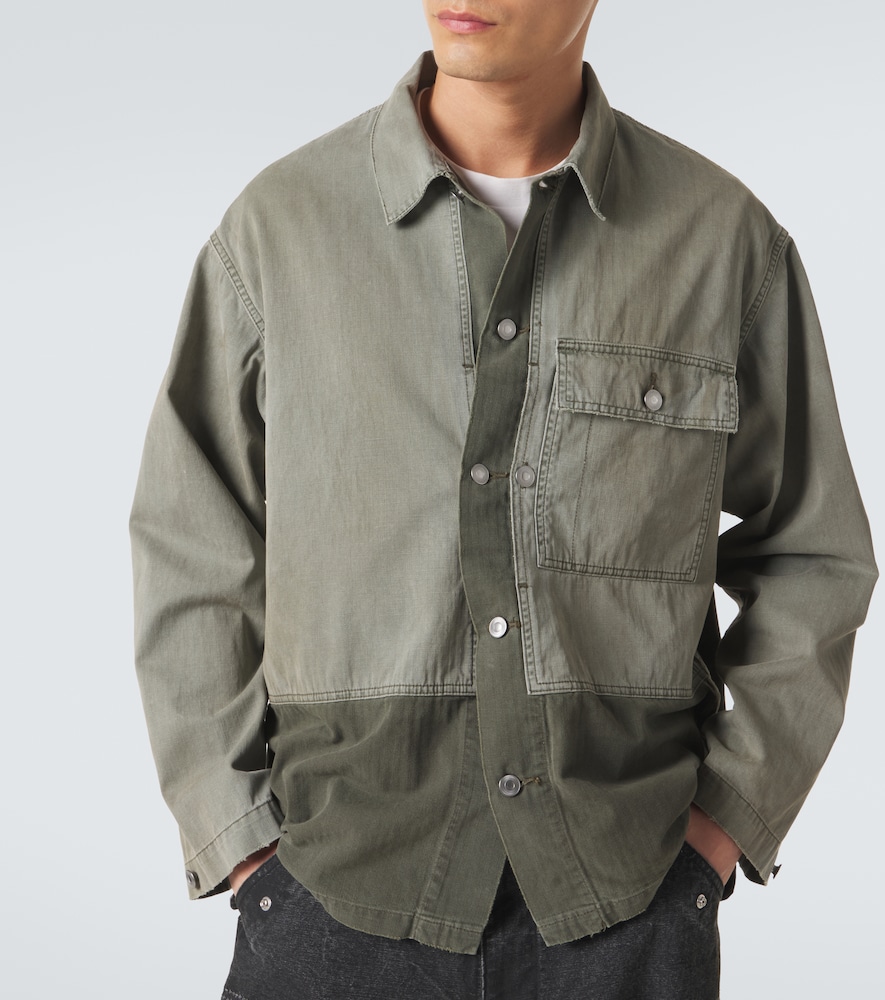 Paneled Cotton Jacket