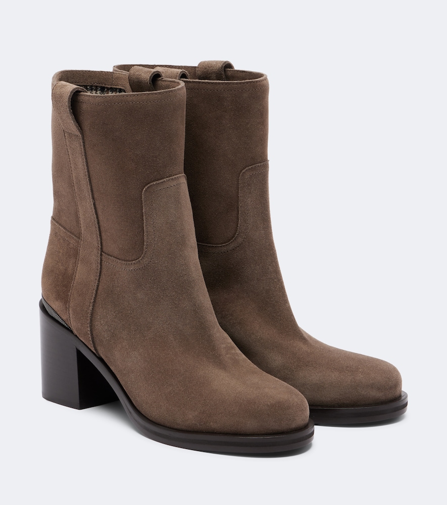 Ankle Boots Monili aus Veloursleder