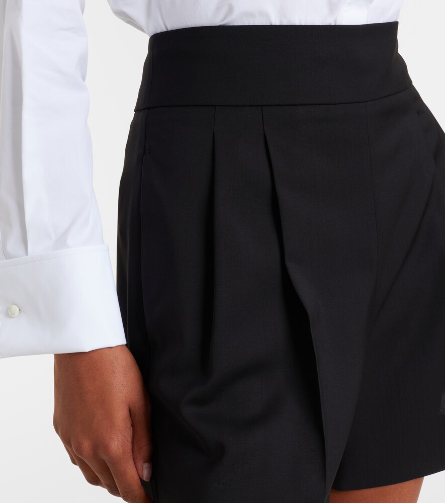  Max Mara Max Mara Virgin Wool Shorts 
