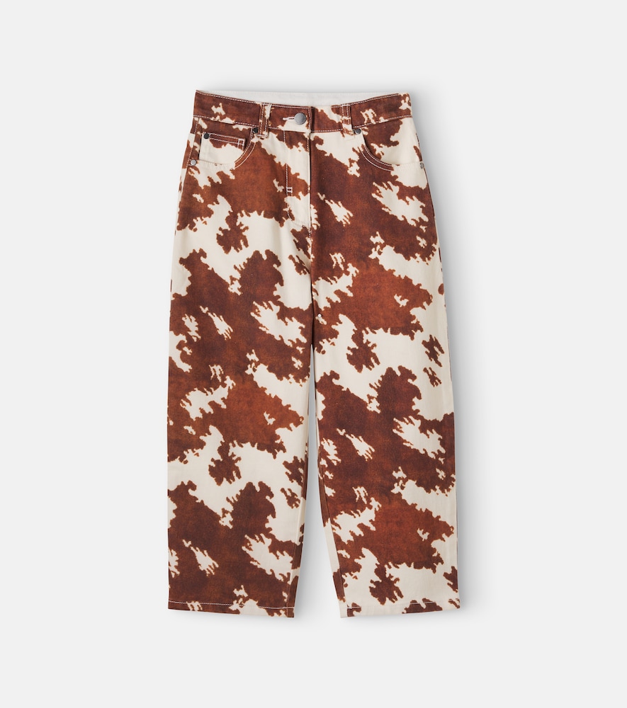 Hose aus Baumwoll-Gabardine