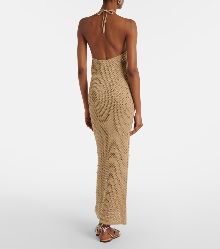 Staud Isola crochet embellished cotton beach dress | Thumbnail 3 Staud Isola crochet embellished cotton beach dress | Thumbnail 3