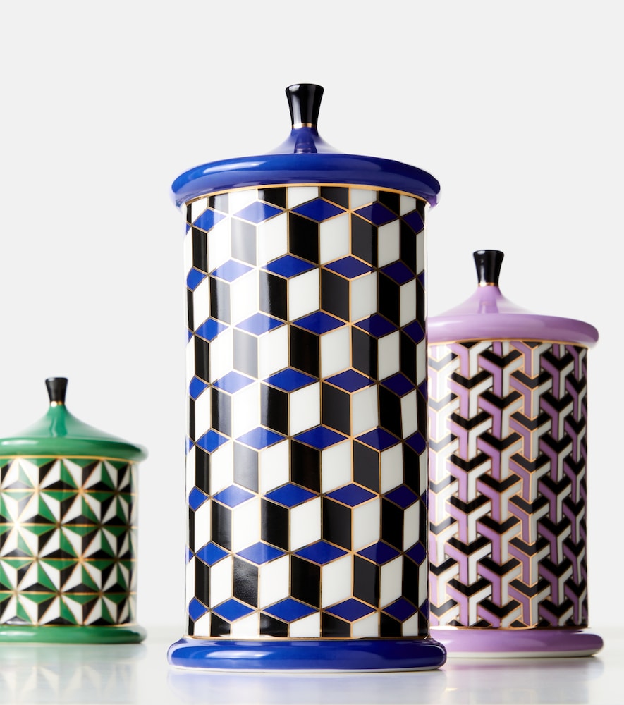  Jonathan Adler Jonathan Adler Versailles Porcelain Container 