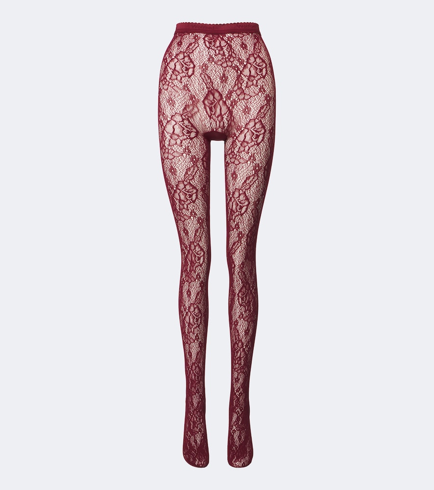 Strumpfhose Infinite aus Spitze
