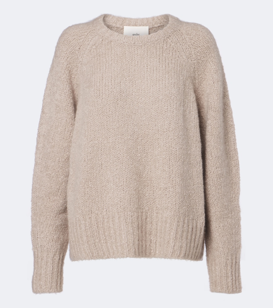 Arch4 Candice Cashmere And Silk Sweater In Neutral