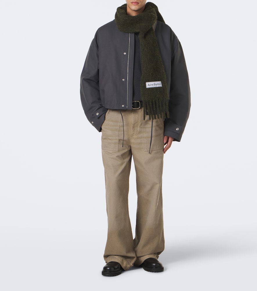 Cropped Cotton Jacket