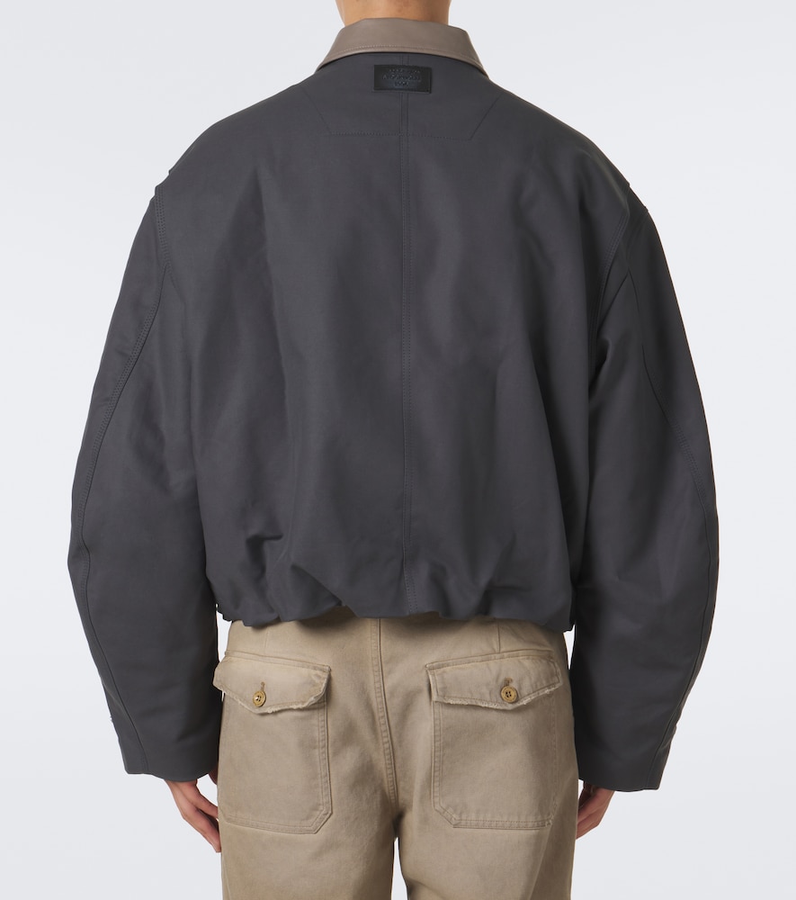 Cropped Cotton Jacket