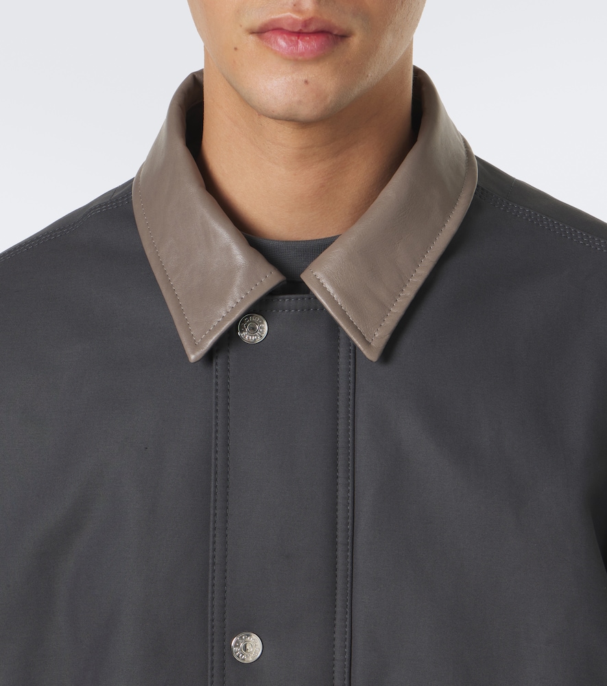 Cropped Cotton Jacket