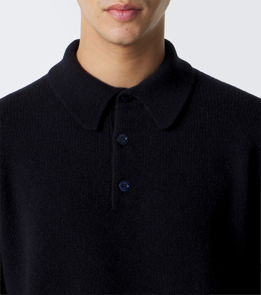 Sander Cashmere Polo Sweater