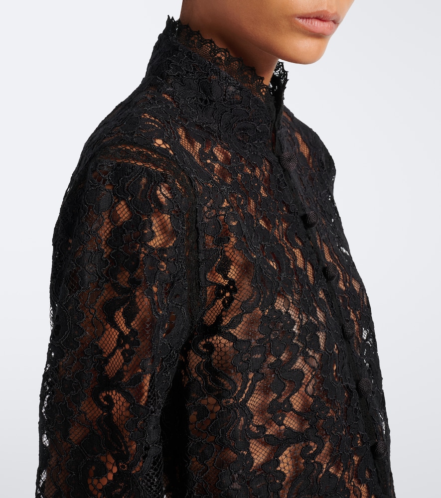 Salon Sheer Lace Top