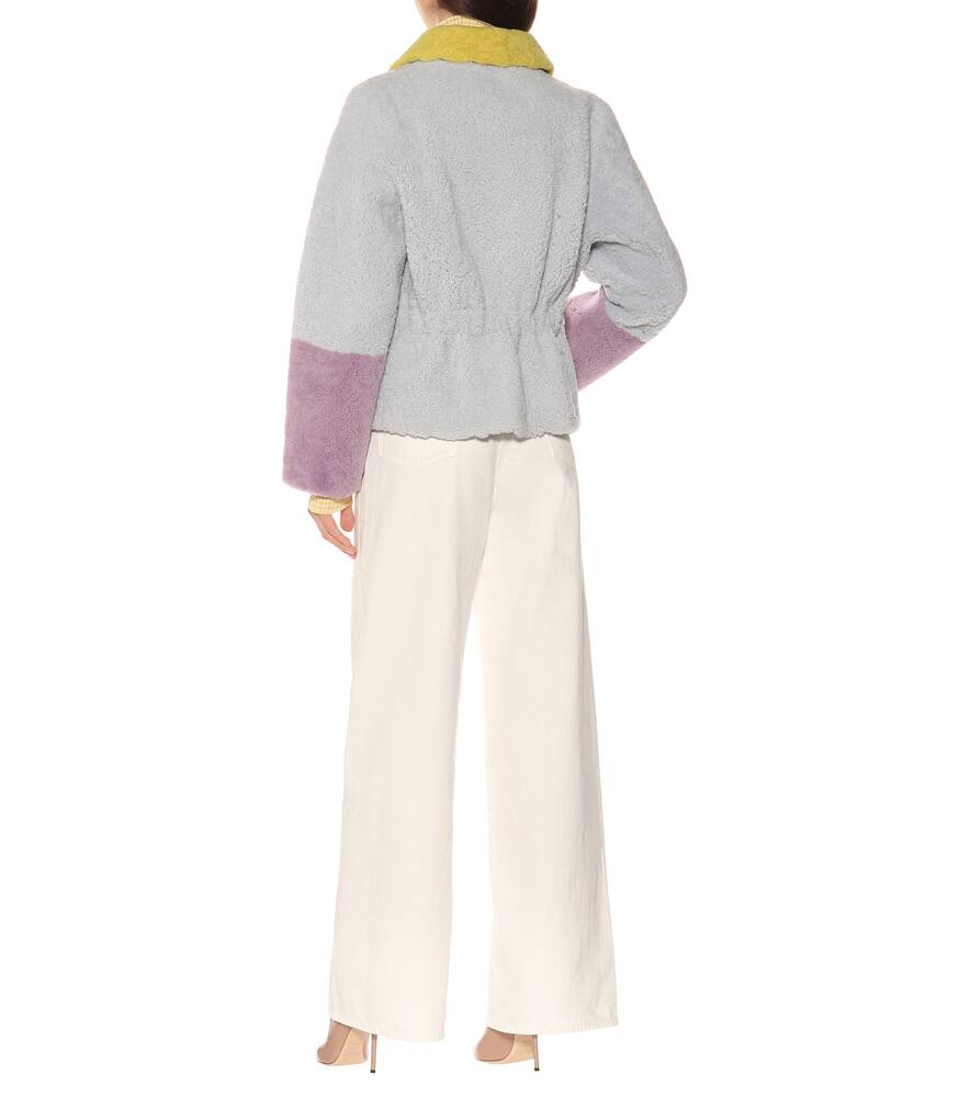 SAKS POTTS LUCIA BABY SHEARLING COAT