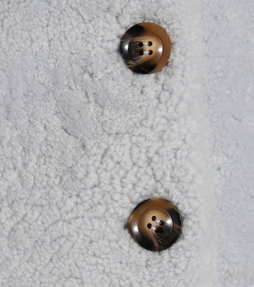 SAKS POTTS LUCIA BABY SHEARLING COAT