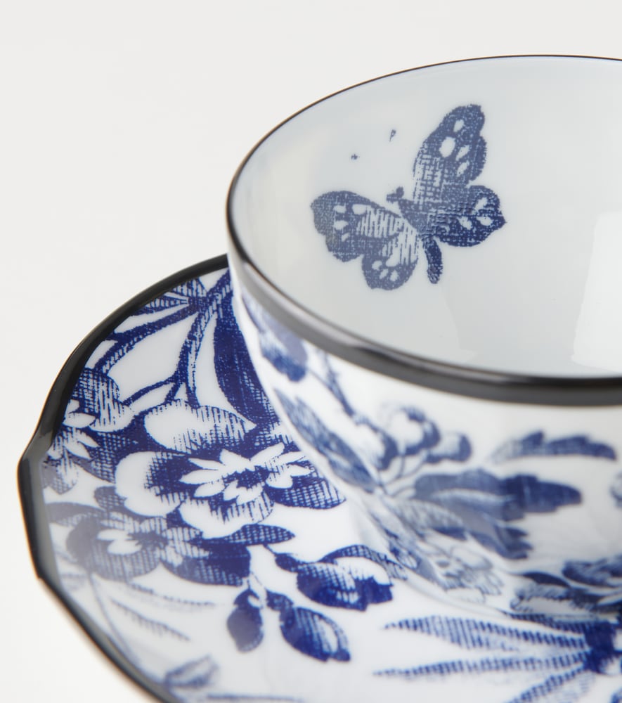  Gucci Gucci Set Herbarium Aus Zwei Teetassen Und Untertassen 