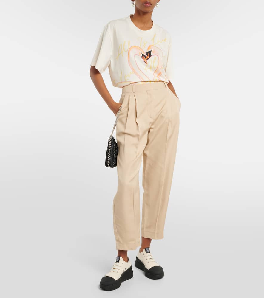 Loop canvas platform sneakers