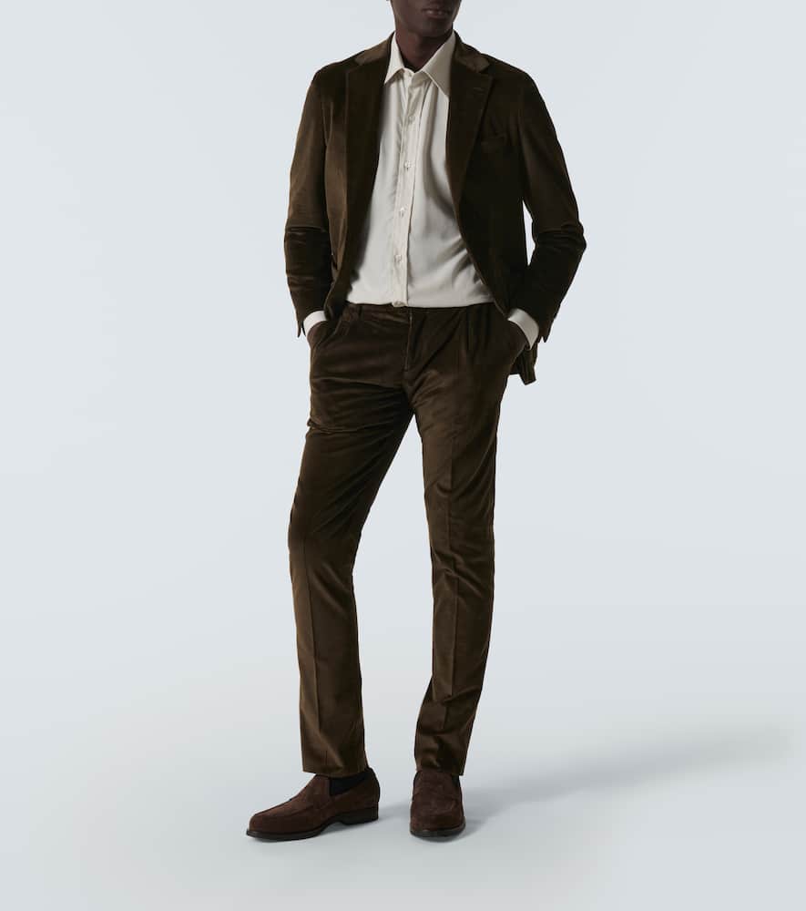 Lardini Corduroy slim pants