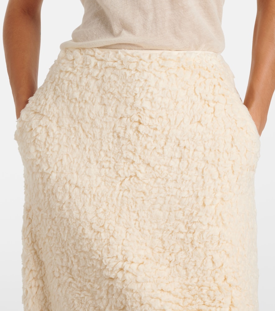  Jil Sander Jil Sander Midirock Aus Teddyfleece 