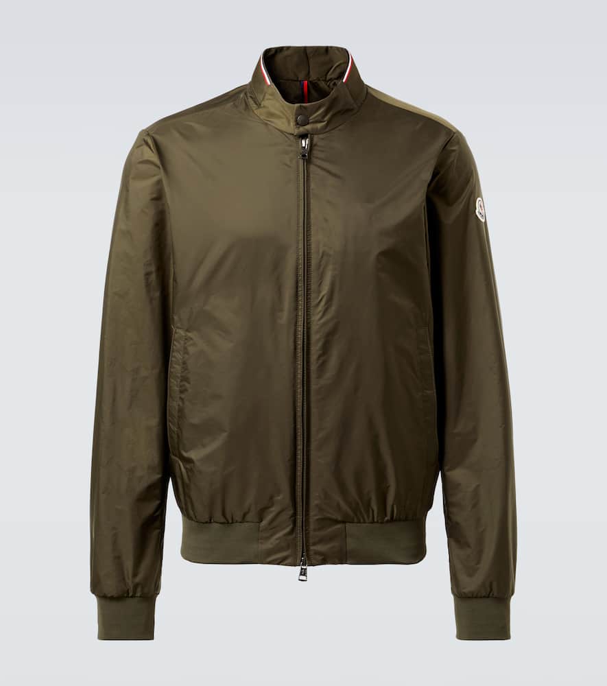 Moncler Reppe Rain Jacket, Men, Green, Size: 5 In Green