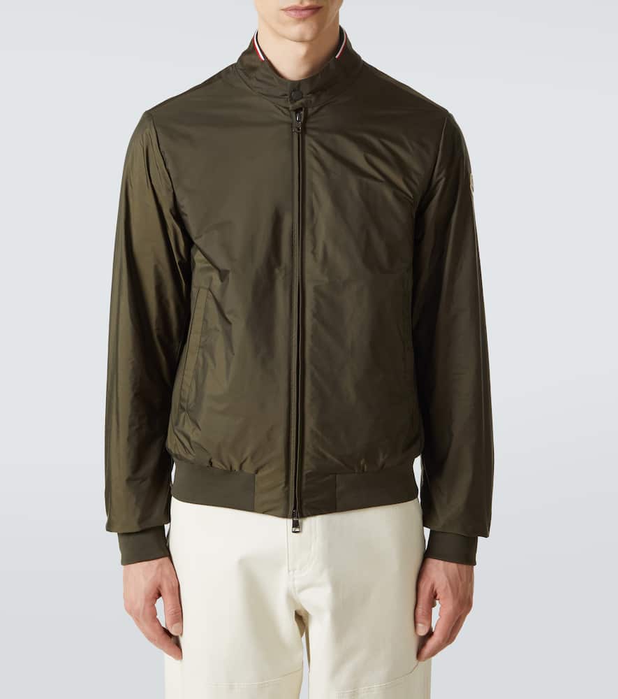Moncler Reppe Rain Jacket, Men, Green, Size: 5 In Green