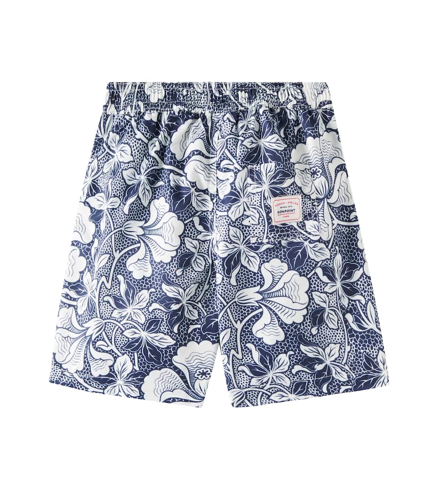 Bonpoint Ariel Floral Swim Trunks In Fl Bleu