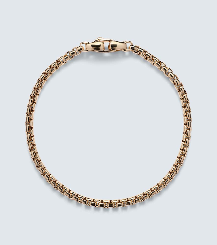 18kt gold chain bracelet