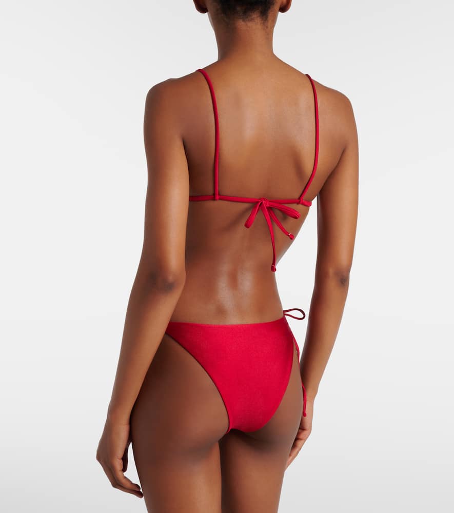 Jade Swim Kaia Bikini Bottoms In Red