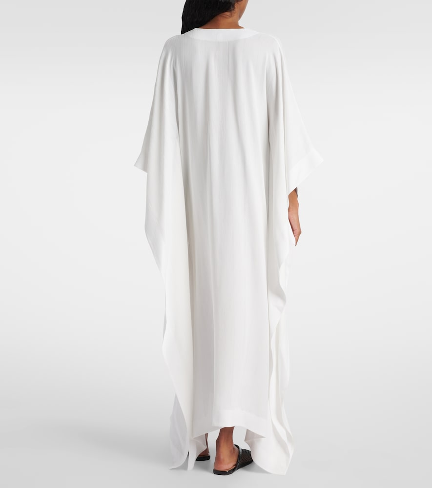  Alaia Alaïa Caftán Oversized De Crepé 