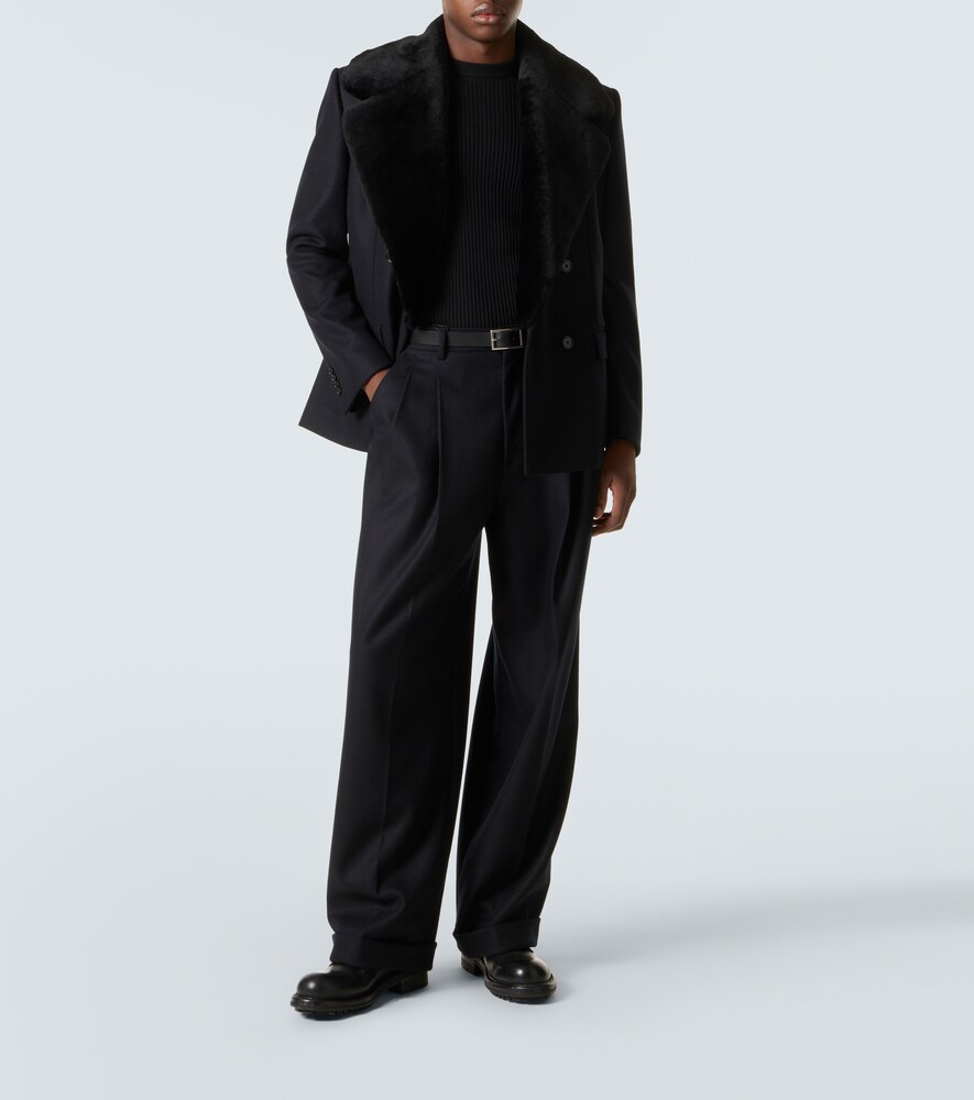  Dolce&gabbana Dolce&gabbana Weite Hose Aus Schurwolle 