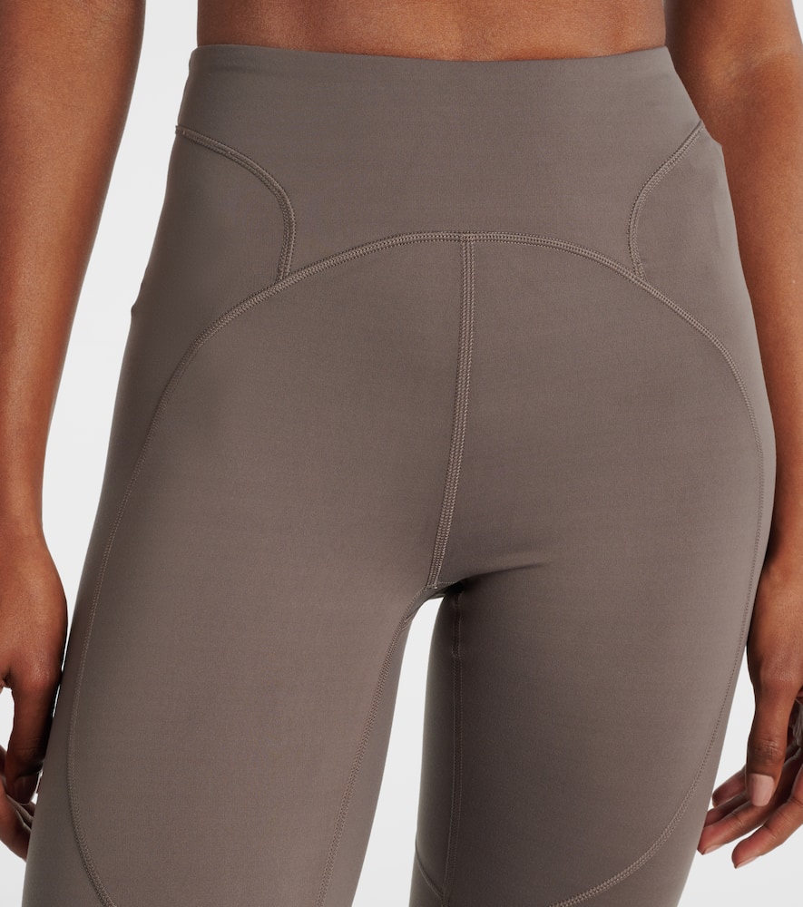 Adidas By Stella Mccartney High-rise Leggings In Gray