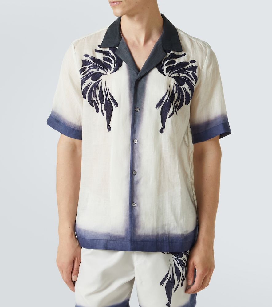  Dries Van Noten Dries Van Noten Besticktes Hemd 