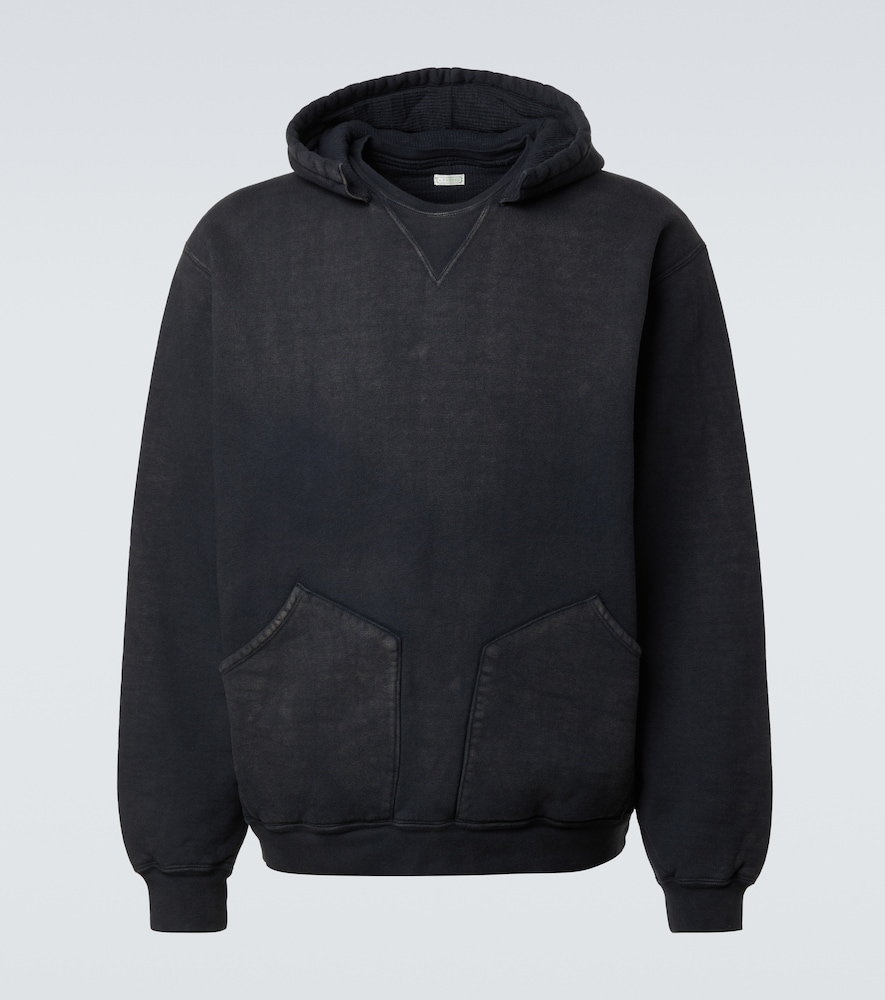 A. Presse Vintage cotton jersey hoodie