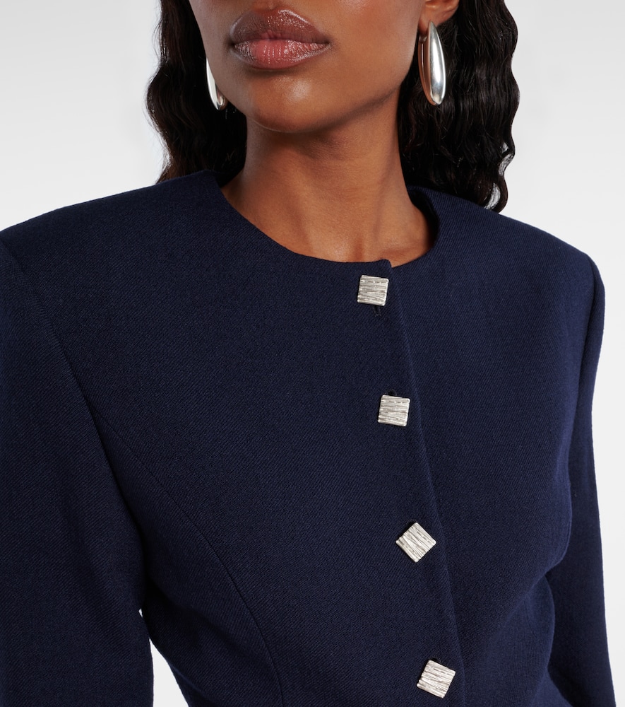 Tove Moya Wool Jacket In Blue