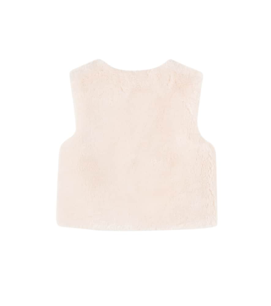 Chloé Buttoned Vest In Pink