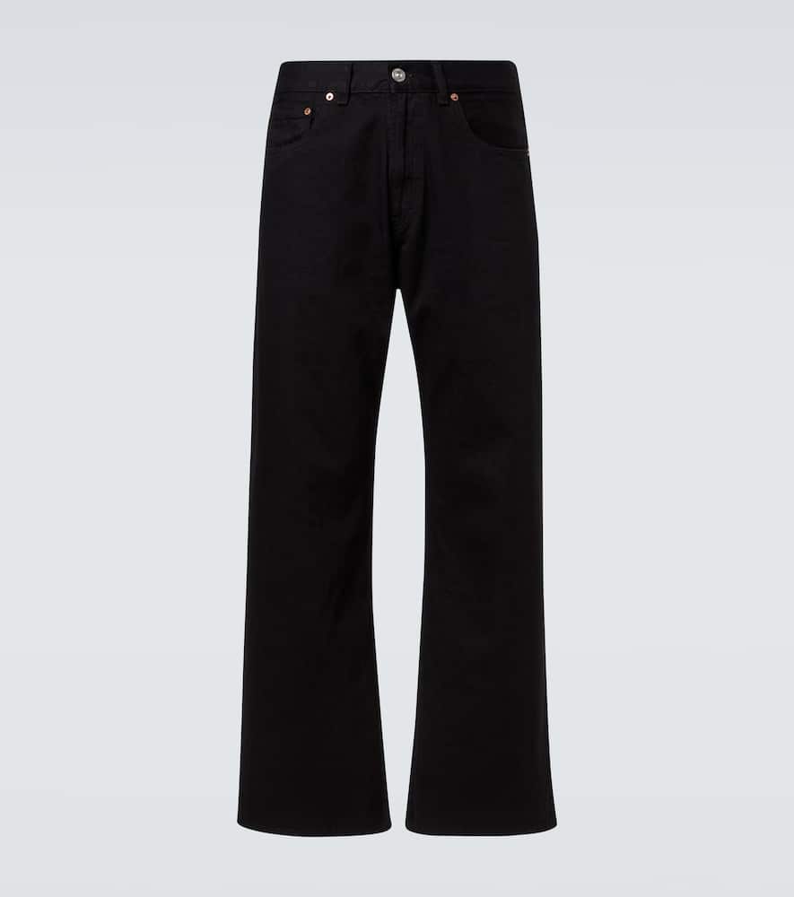 Our Legacy Classic Straight-leg Jeans In Cotton In Black