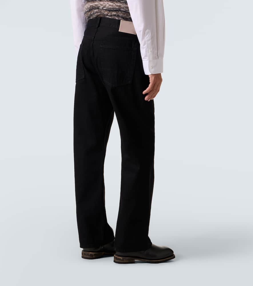 Our Legacy Classic Straight-leg Jeans In Cotton In Black