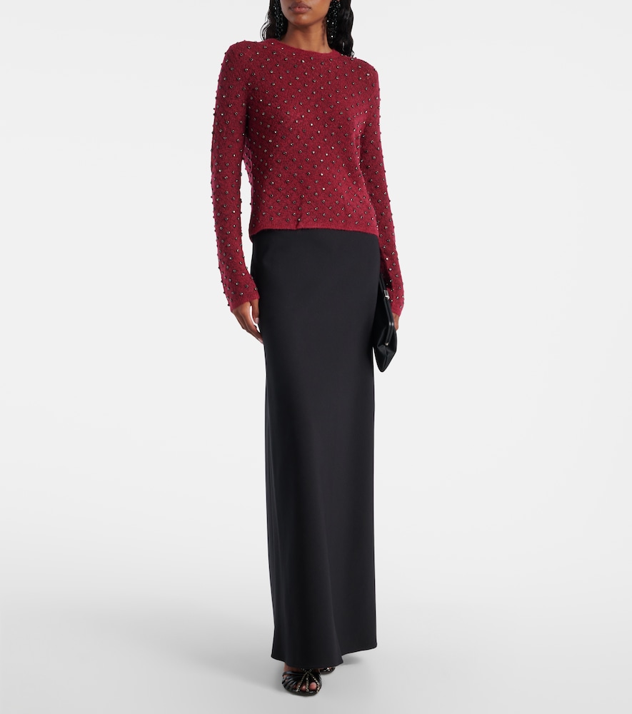 Max Mara Rally mohair and wool-blend sweater