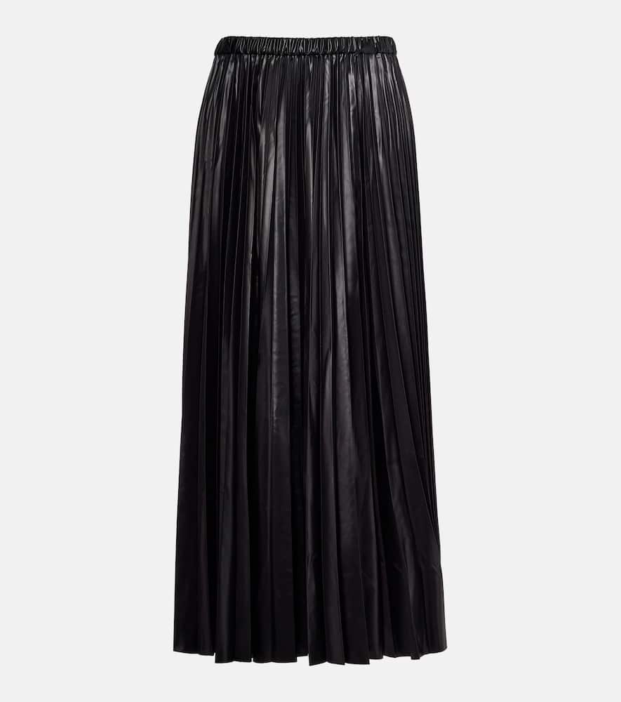 Junya Watanabe Jersey Maxi Skirt In Black