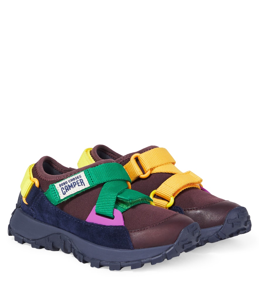 Bobo Choses X Camper Colorblocked Sneakers In Brown