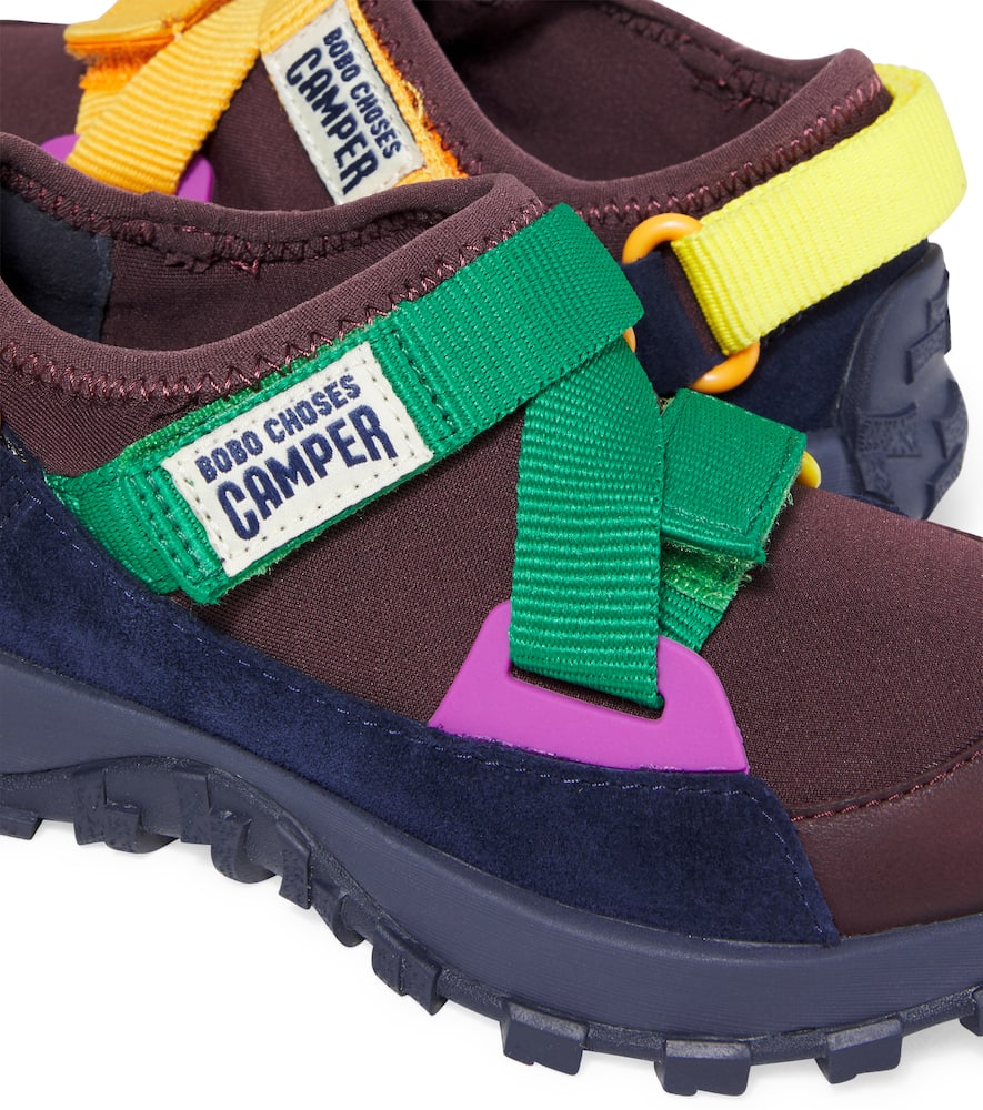 Bobo Choses X Camper Colorblocked Sneakers In Brown