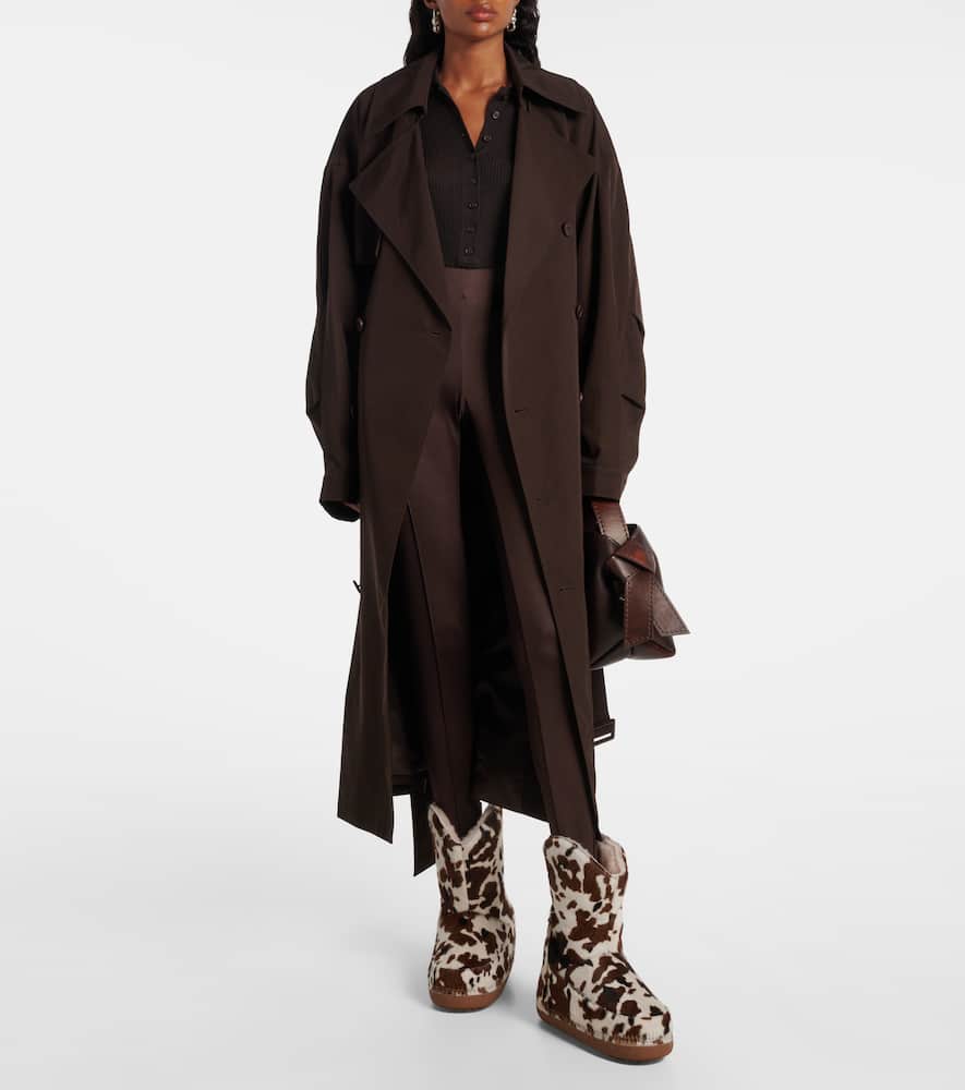 Inuikii Cowboy Calf Hair Snow Boots In Multi