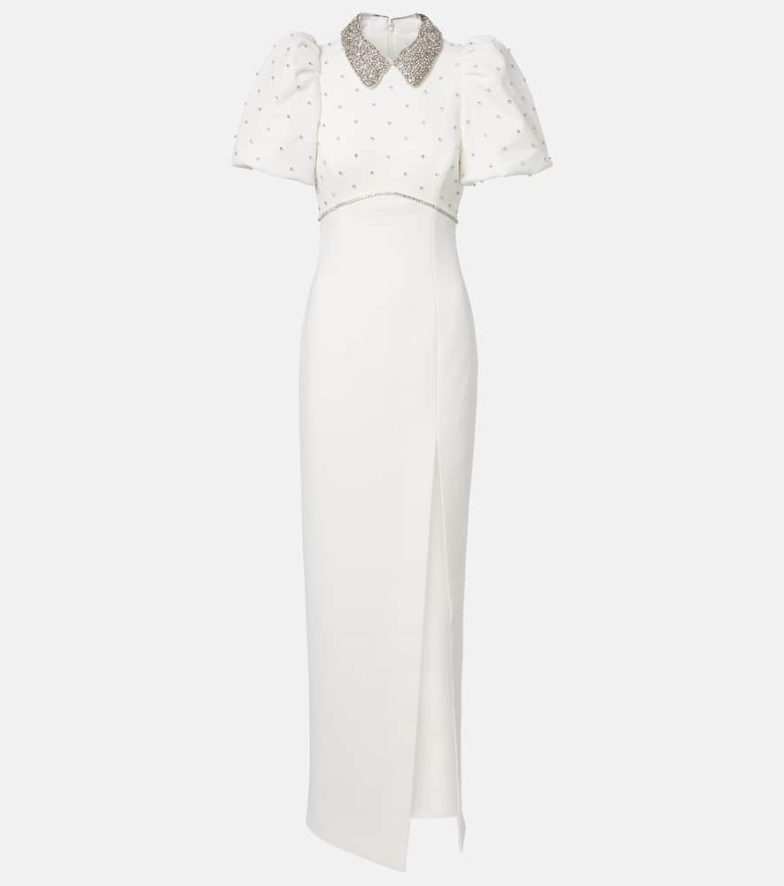 Rebecca Vallance Bridal Amery Embellished Gown In White