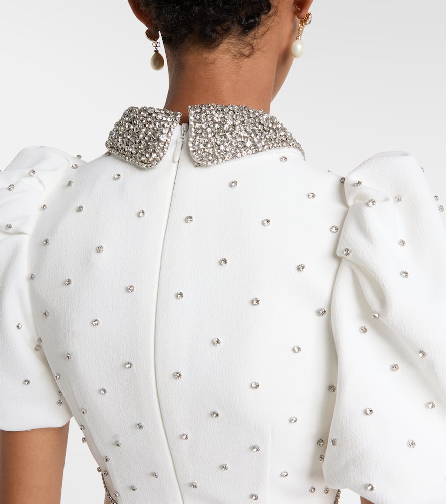 Rebecca Vallance Bridal Amery Embellished Gown In White