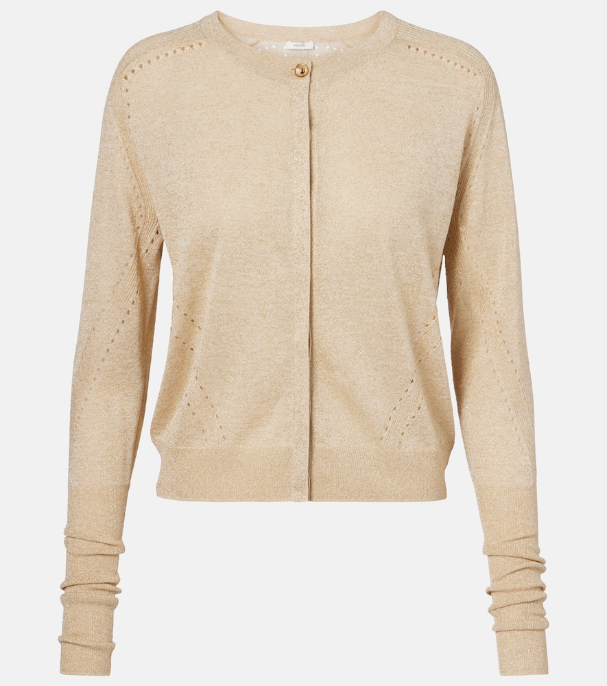 Joseph Tasse lamé cardigan