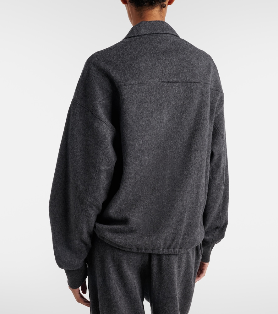 And Cashmere Blouson Jacket