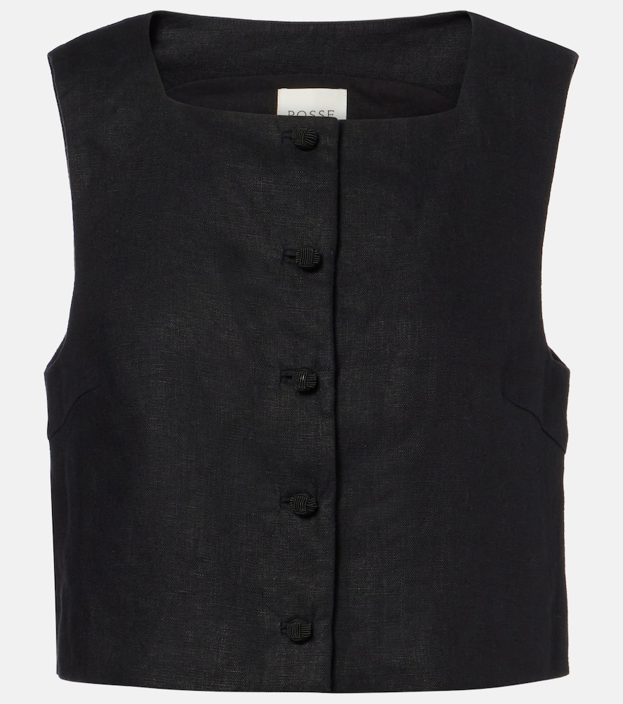 Posse Rio Sleeveless Top In Black