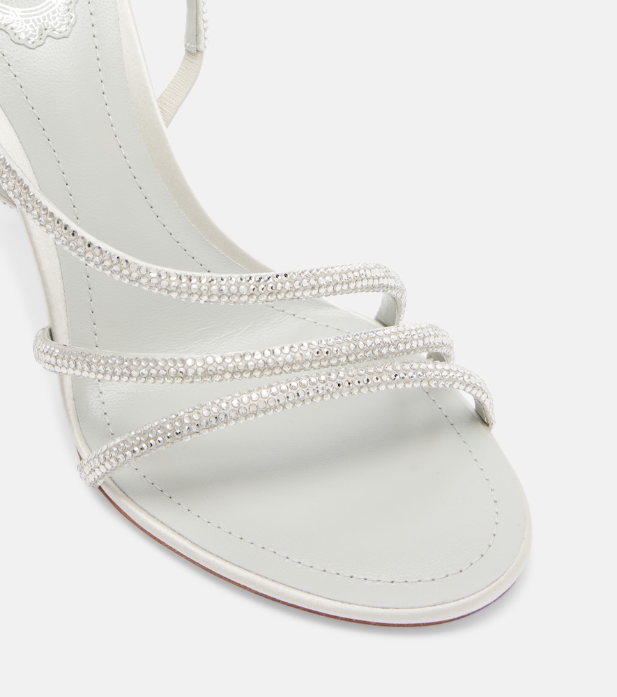 Crystal-Embellished Sandals