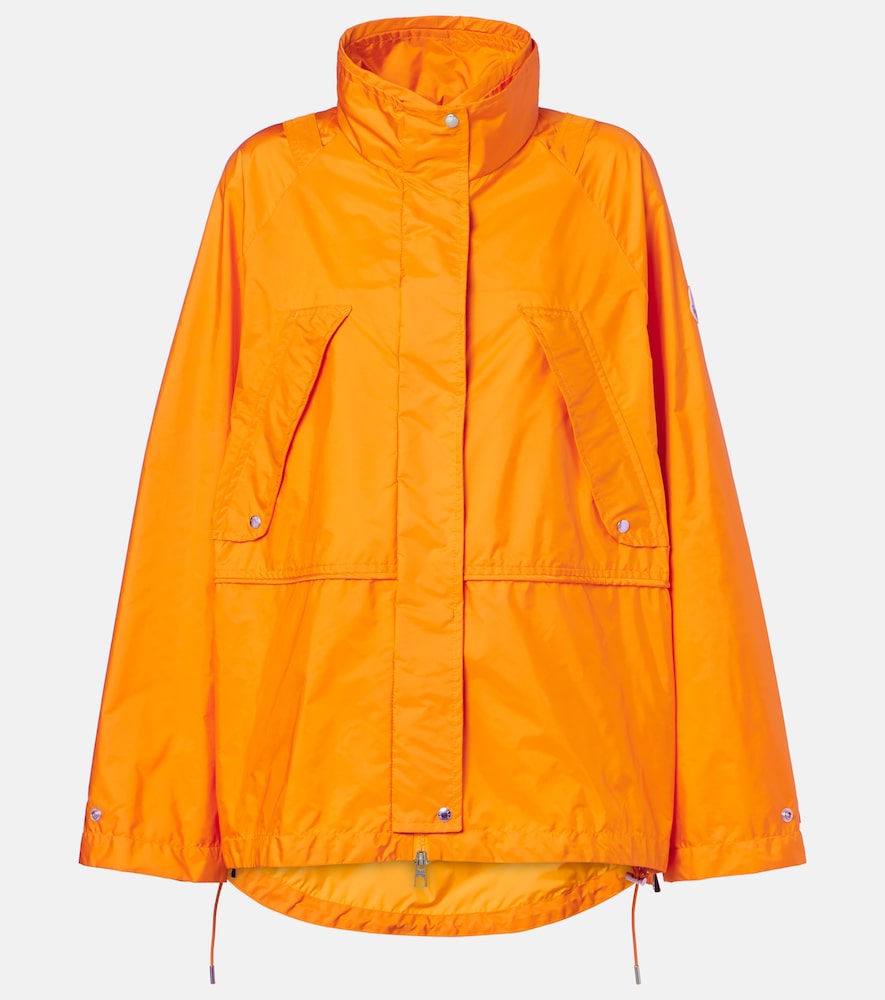 Moncler Reghena Technical Jacket In Orange