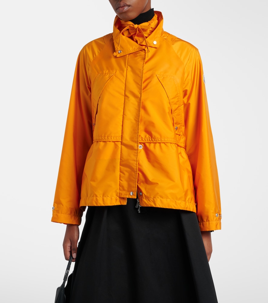 Moncler Reghena Technical Jacket In Orange